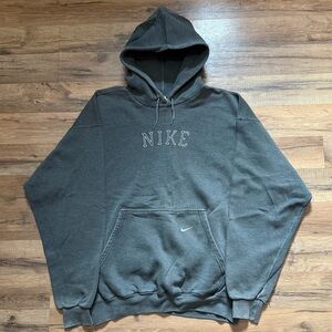 90s Nike Spell Out Hoodie Sweatshirt